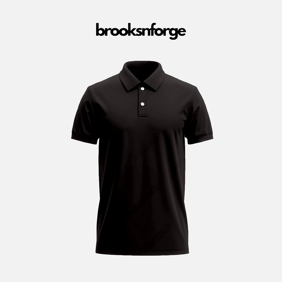 Polo T-Shirt (Black)